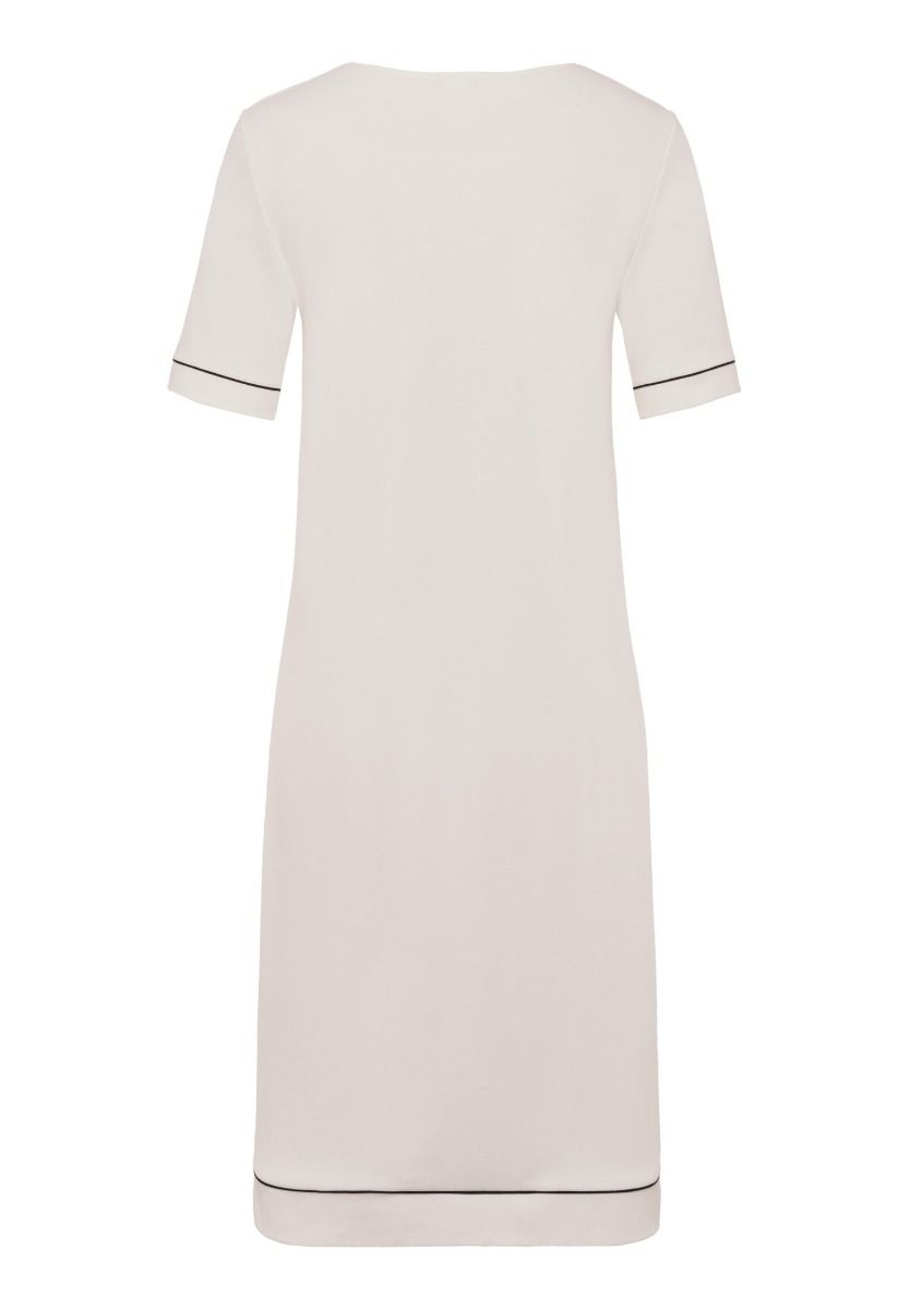 Tencel-Nachthemd Kurzarm 90cm Almond
