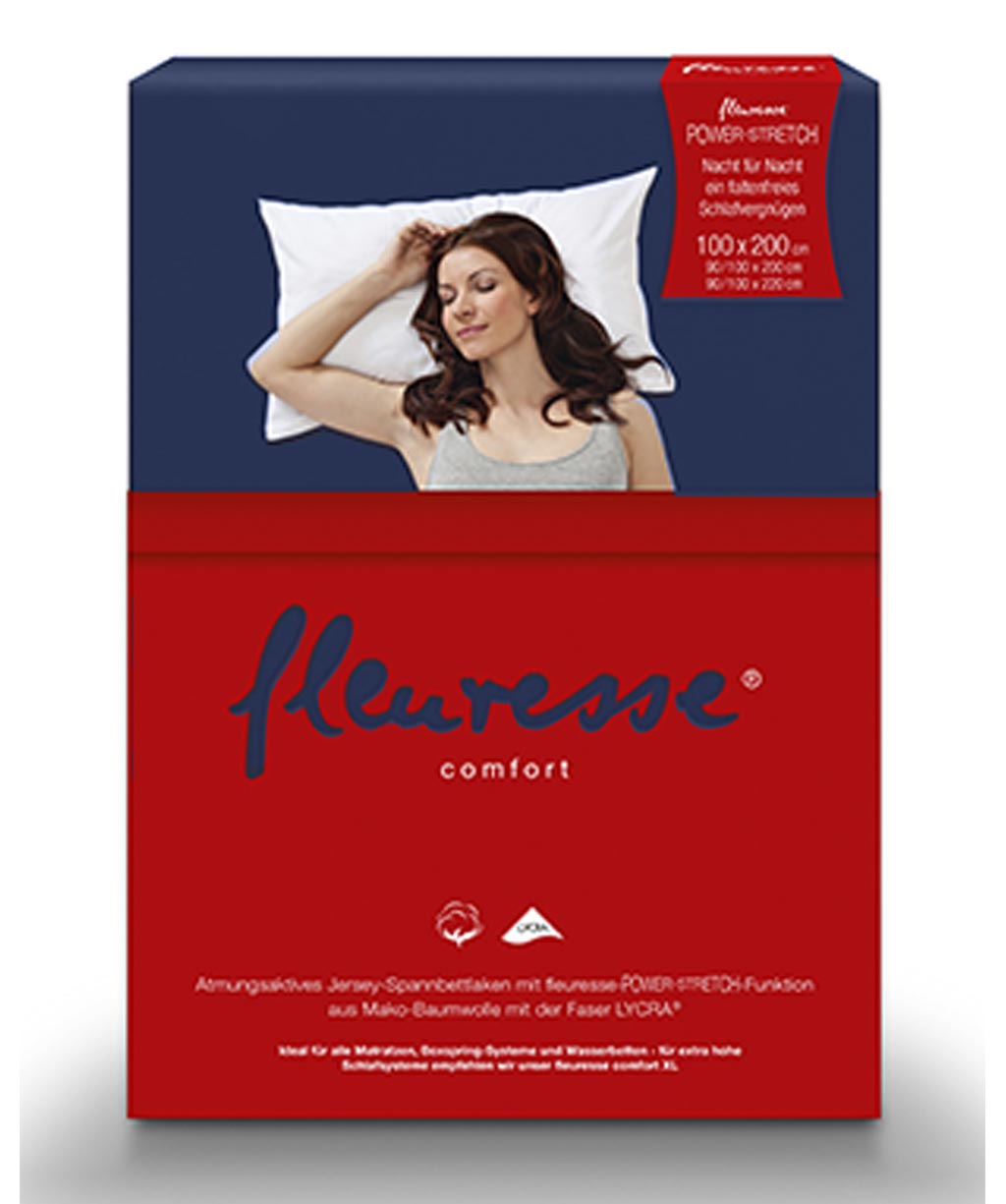 Fixleintuch Jersey Comfort Marine