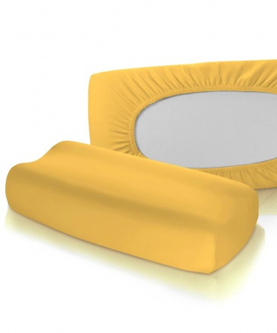 Fixli-35 Fixbezüge Q4000 PLUS für Nackenkissen Dunkelgelb