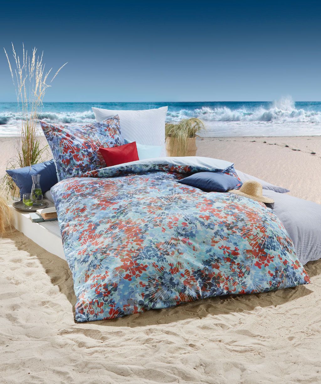 Bettwäsche Maritim pastellblau Bettwäsche Maritim pastellblau