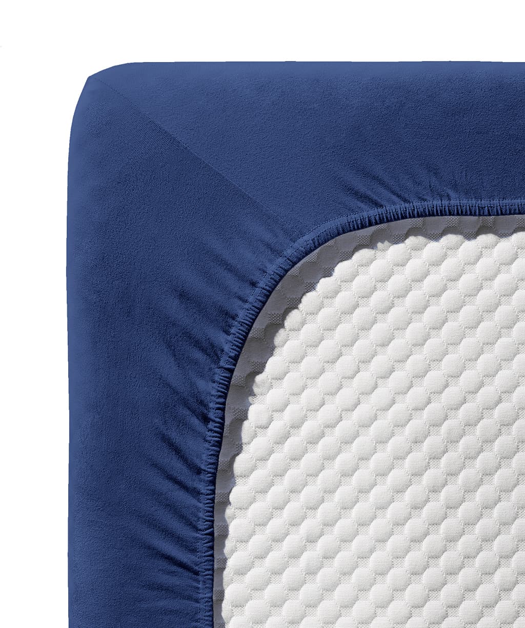 Comfort XL-Fixleintuch Jersey Marine
