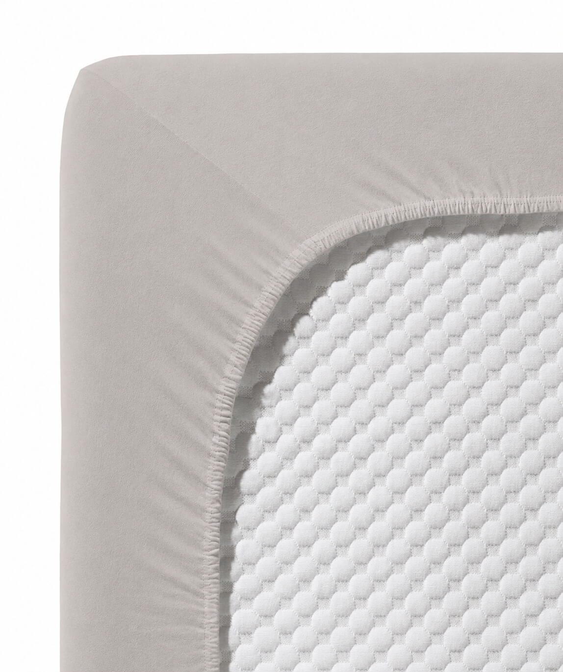 Fitted Sheet Jersey Comfort Porcelain