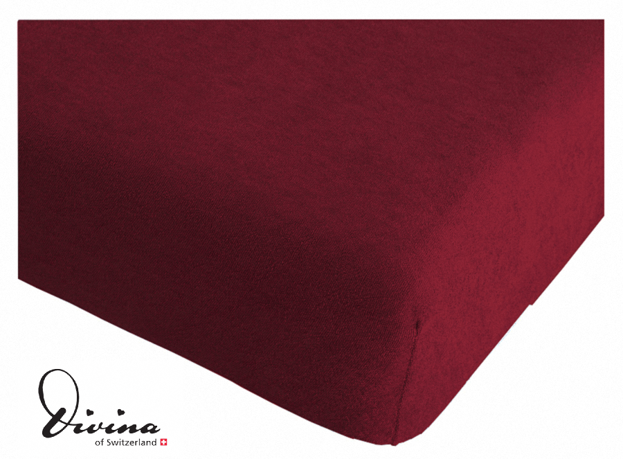 Econome-bordeaux-6657b981fe9fbf0 Frotté-Fixleintuch Econome rubin bordeaux