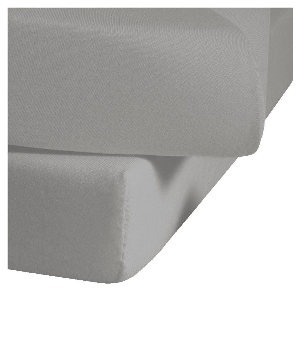 Satin-Fixleintuch TopLine Uni Platin
