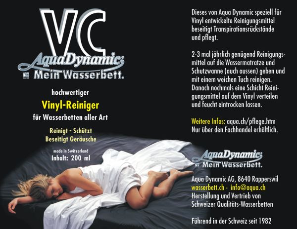 Etikette-VC-Vinylreiniger Etikette Rückseite