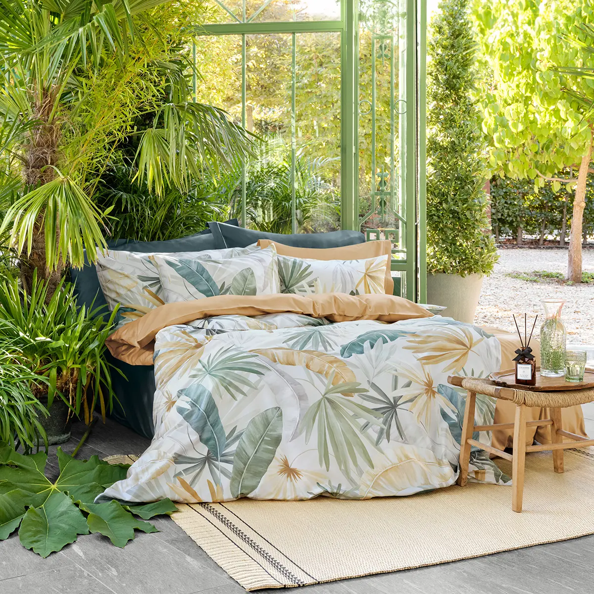 Palma Beige Bettwäsche Palma Beige Bettwäsche