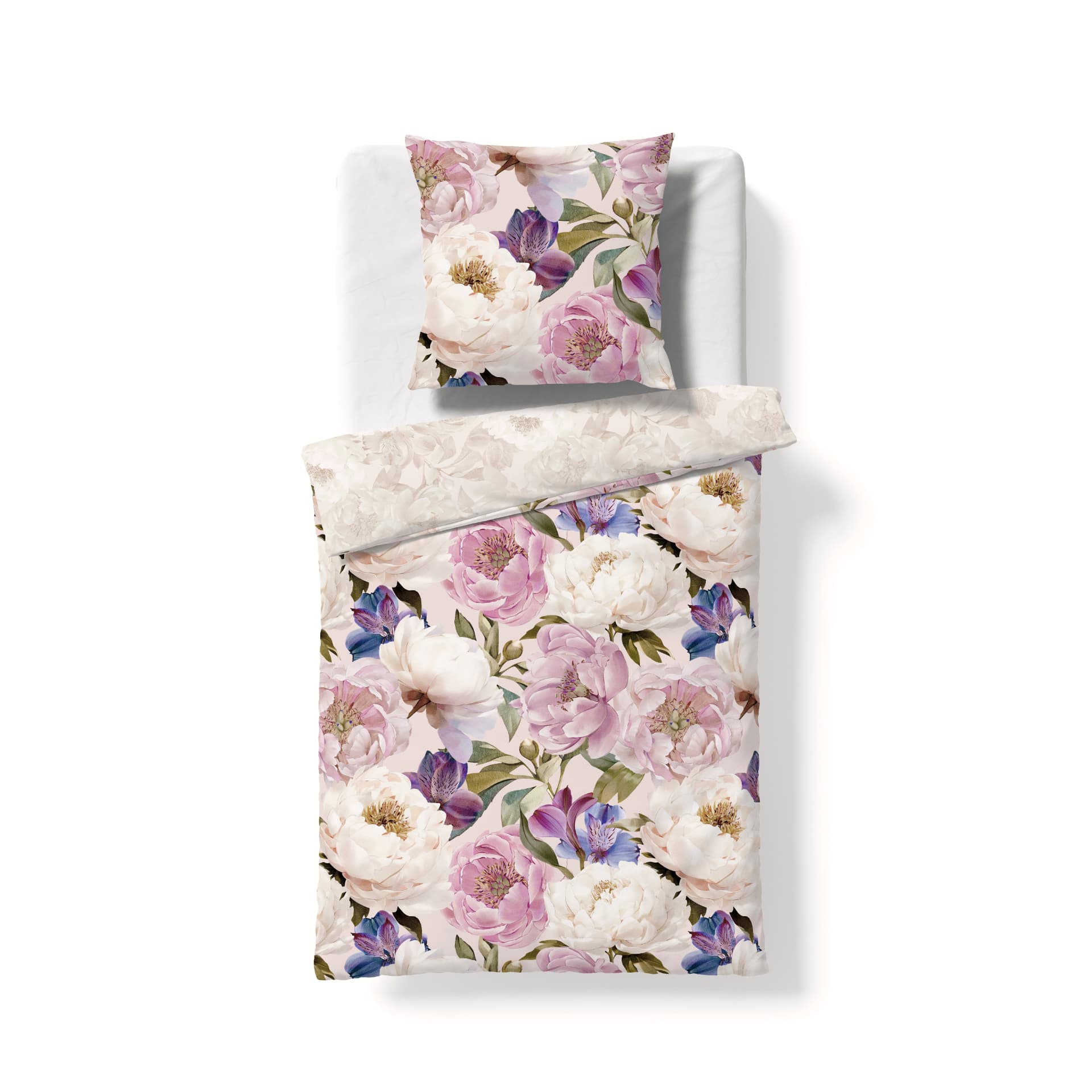 Bed Art S Mako-Satin Bettwäsche – Rosenblüten