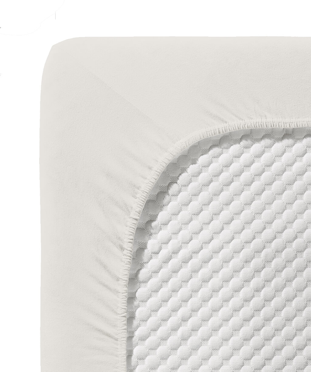 Comfort XL-Fixleintuch Jersey Naturweiss Comfort XL-Fixleintuch Jersey Naturweiss