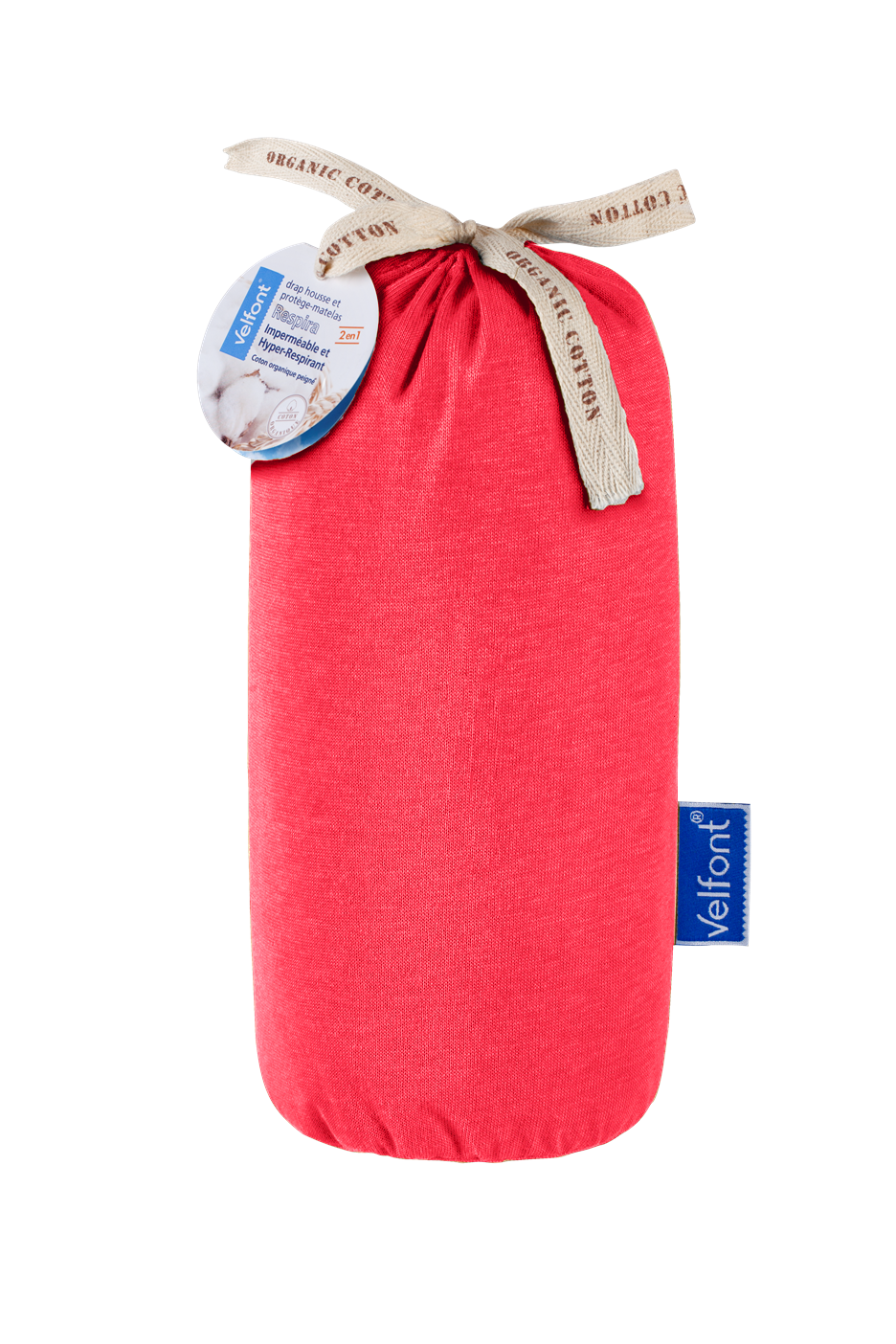 Respira-Korallenrot Respira Fixleintuch Korallenrot 50