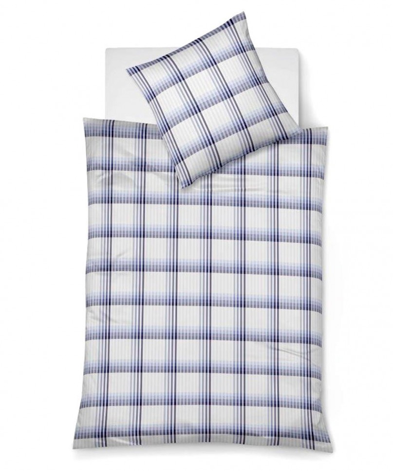 41772-Rio-Seersucker-Bettwasche-Blau-und-weiss-kariert Bettwäsche Seersucker Rio 4177.2 Blau