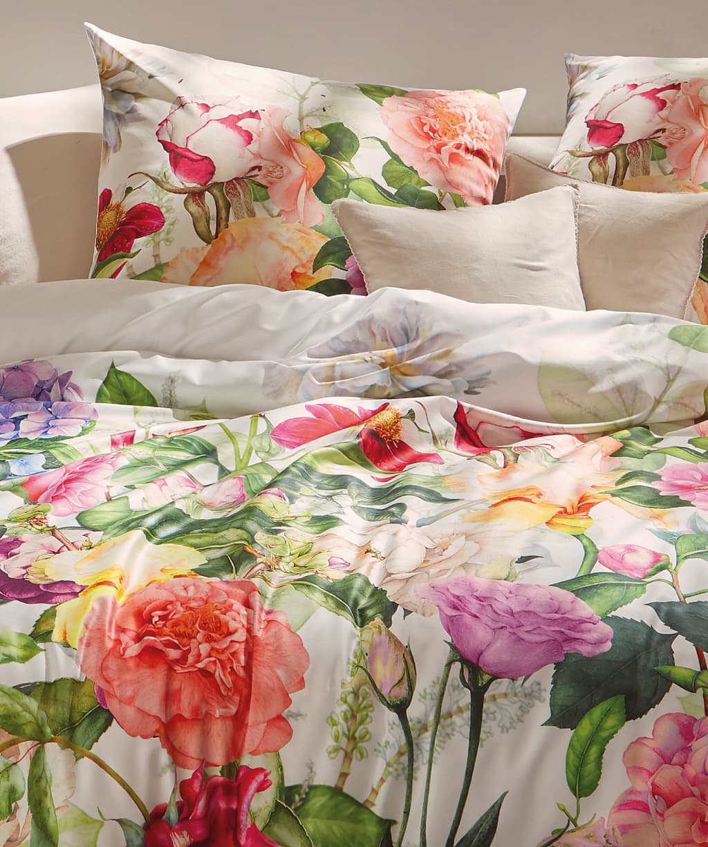 Details Wendebettwäsche Fleuresse mit Blumen Fairy Tale multicolor 4273.9