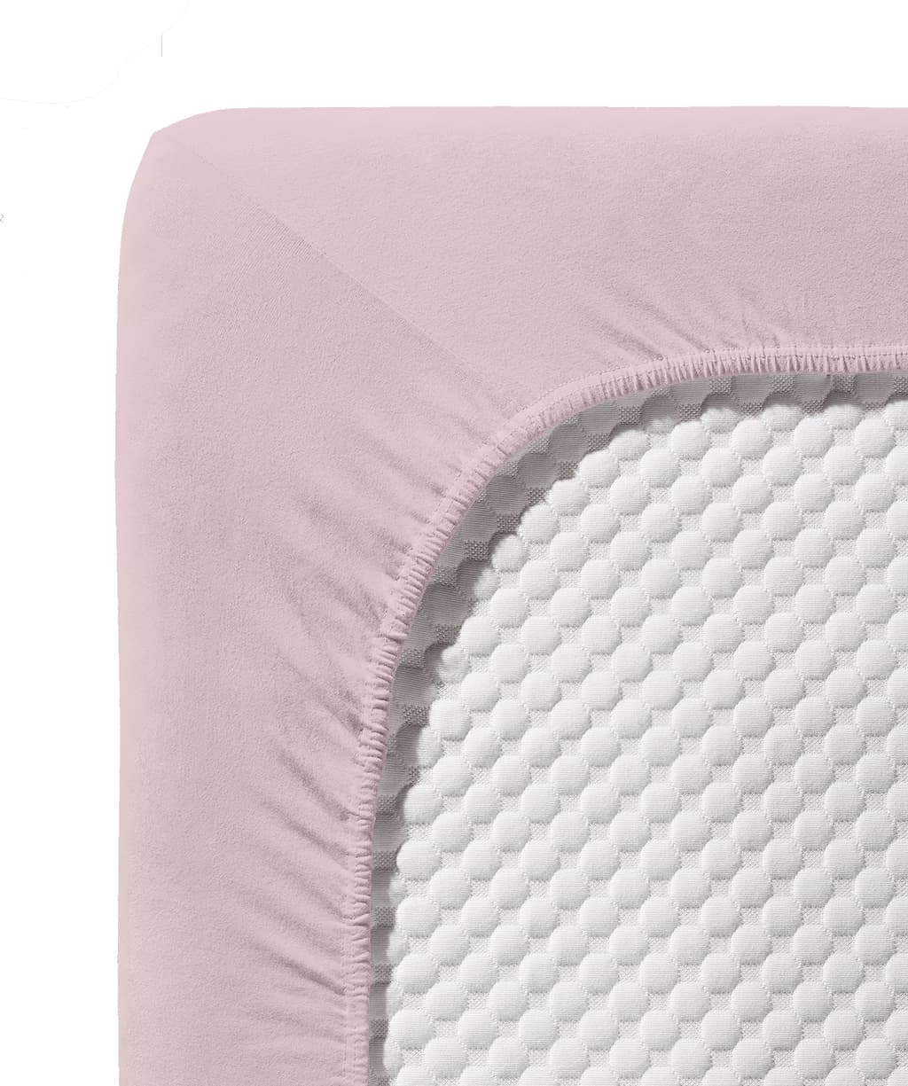 Comfort XL-Fixleintuch Jersey Rosé