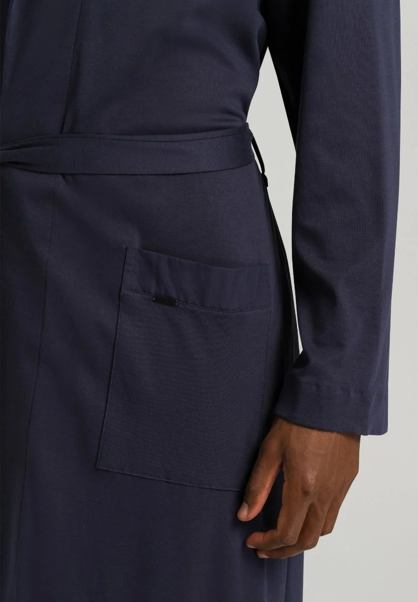 Morgenmantel NIGHT & DAY in Black Iris Morgenmantel NIGHT & DAY in Black Iris