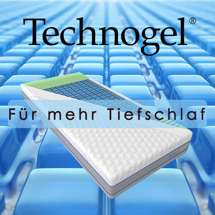 Technogel - Für mehr Tiefschlaf Technogel - Für mehr Tiefschlaf