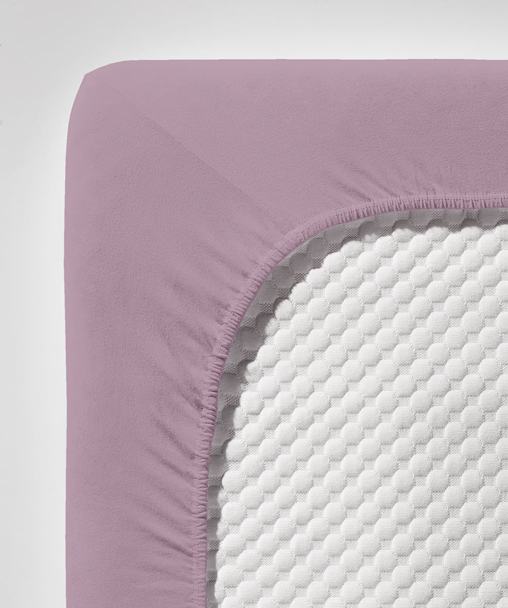 Comfort XL-Fixleintuch Jersey Mauve