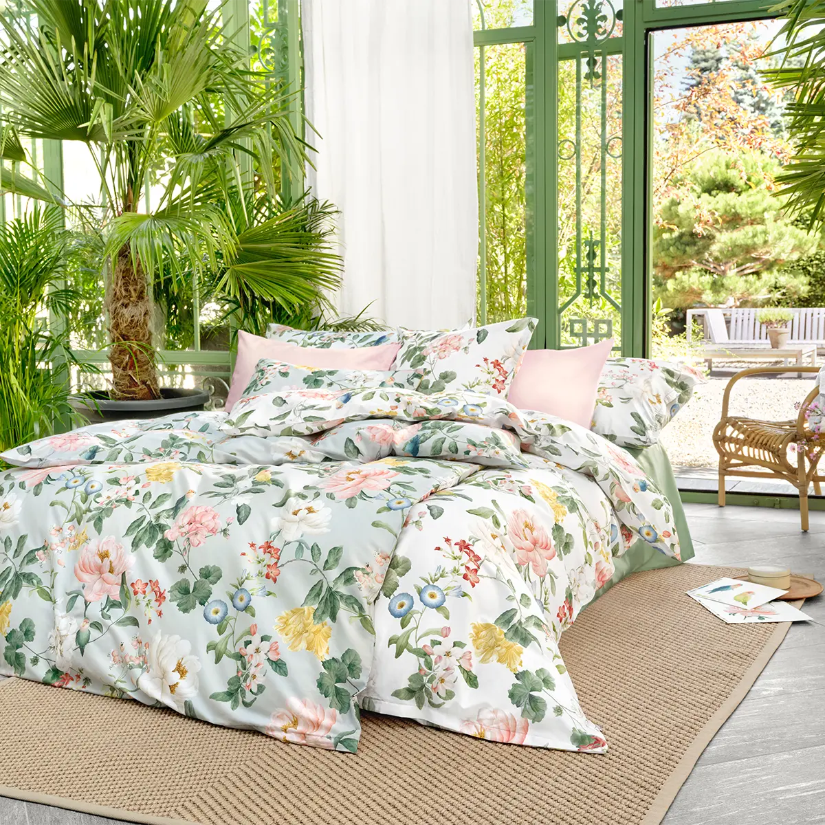 Artemis Vert Satin-Bettwäsche Artemis Vert Satin-Bettwäsche