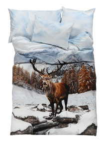 Bettwasche-Tamara-R-Hirsch-Eugen-Photoprint Bettwäsche Eugen Photoprint