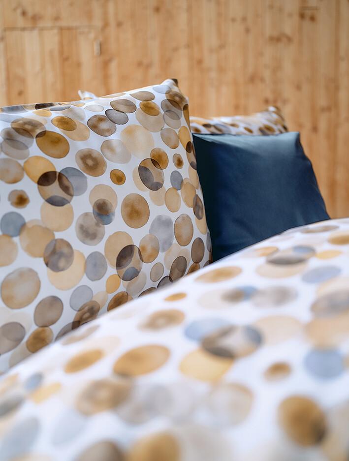 Mako Satin-Bettwäsche BOLSA sable Mako Satin-Bettwäsche BOLSA sable