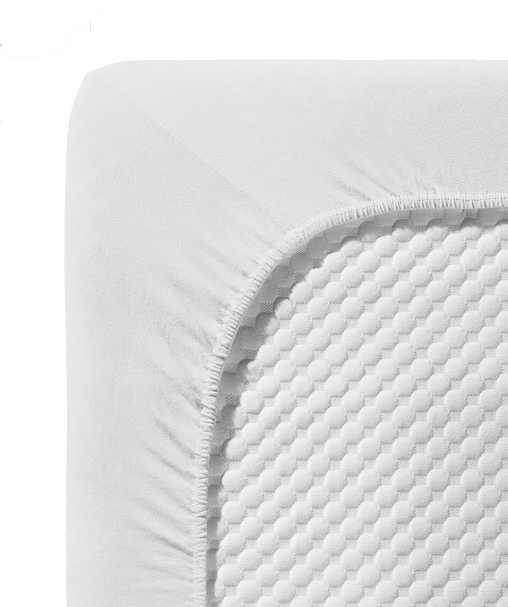 Comfort XL-Fixleintuch Jersey Weiss Comfort XL-Fixleintuch Jersey Weiss