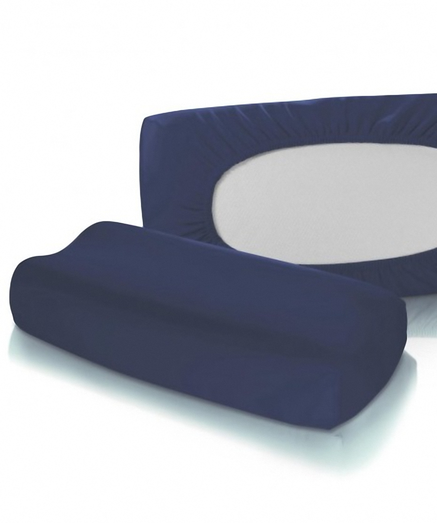 Fixli-70 Fixbezüge Q4000 PLUS für Nackenkissen Dunkelblau