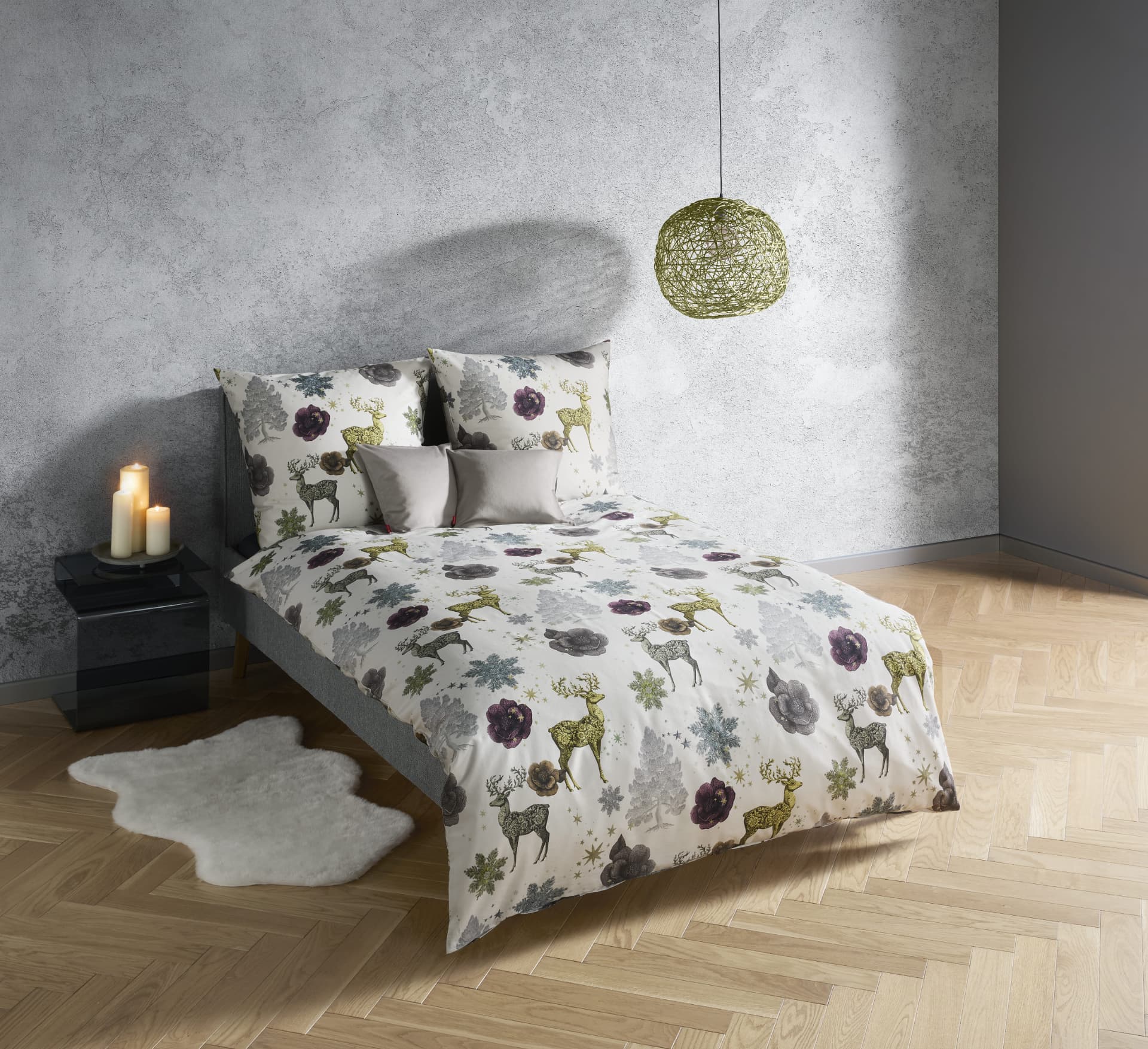 Bettwäsche Bed Art S - Alpiner Romantik