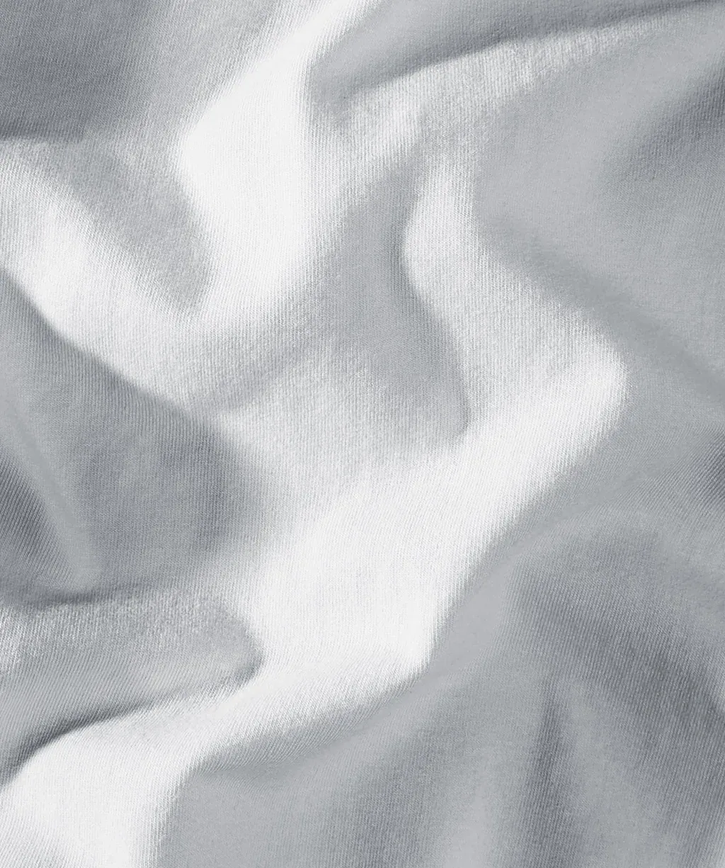 Comfort Topper-Fixleintuch Jersey Silber