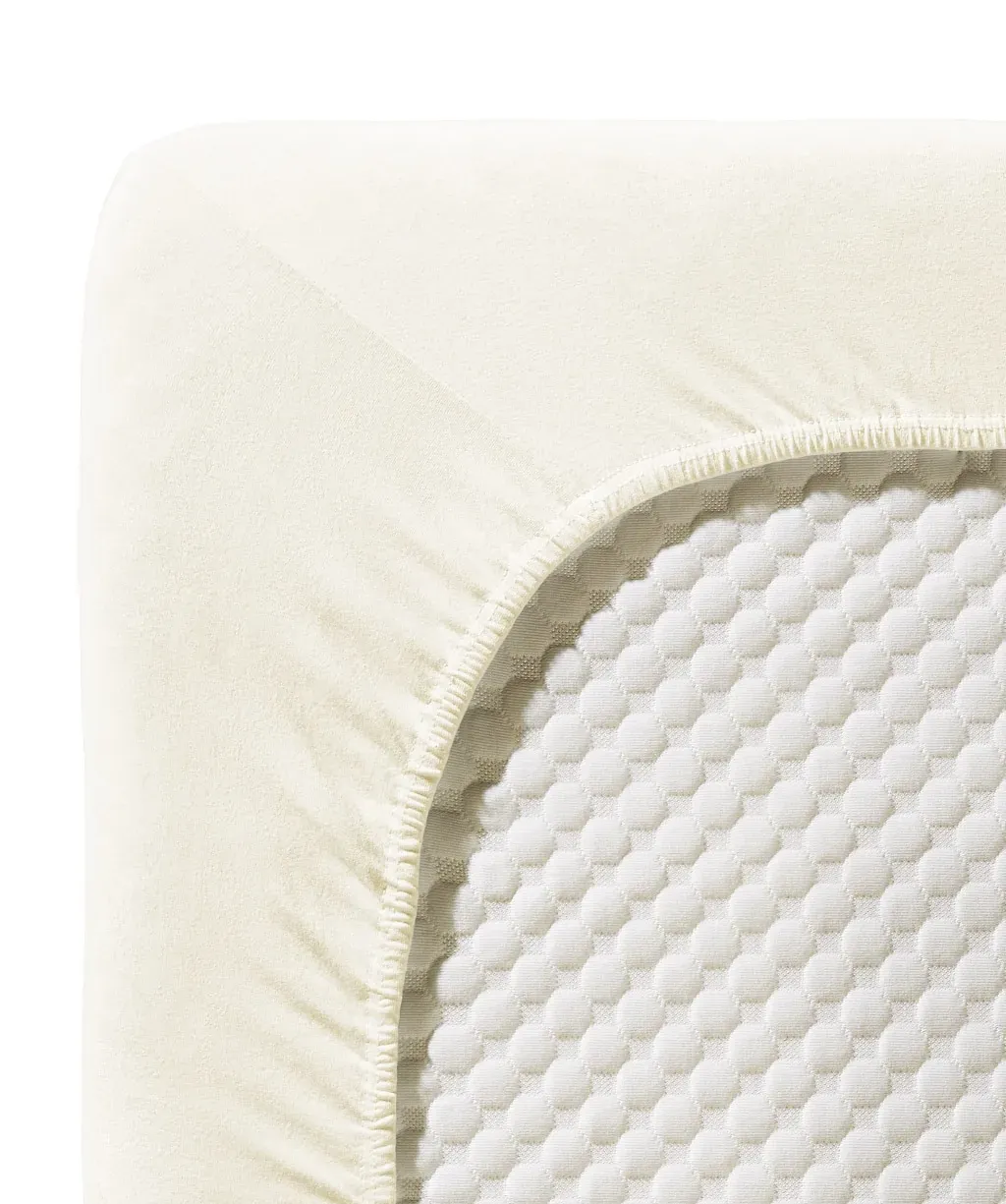 Fleuresse Topper-Fixleintuch Jersey Creme