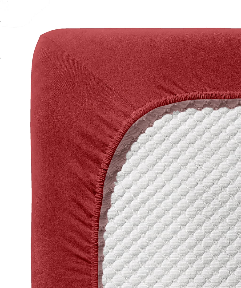 Comfort XL-Fixleintuch Jersey Bordeaux