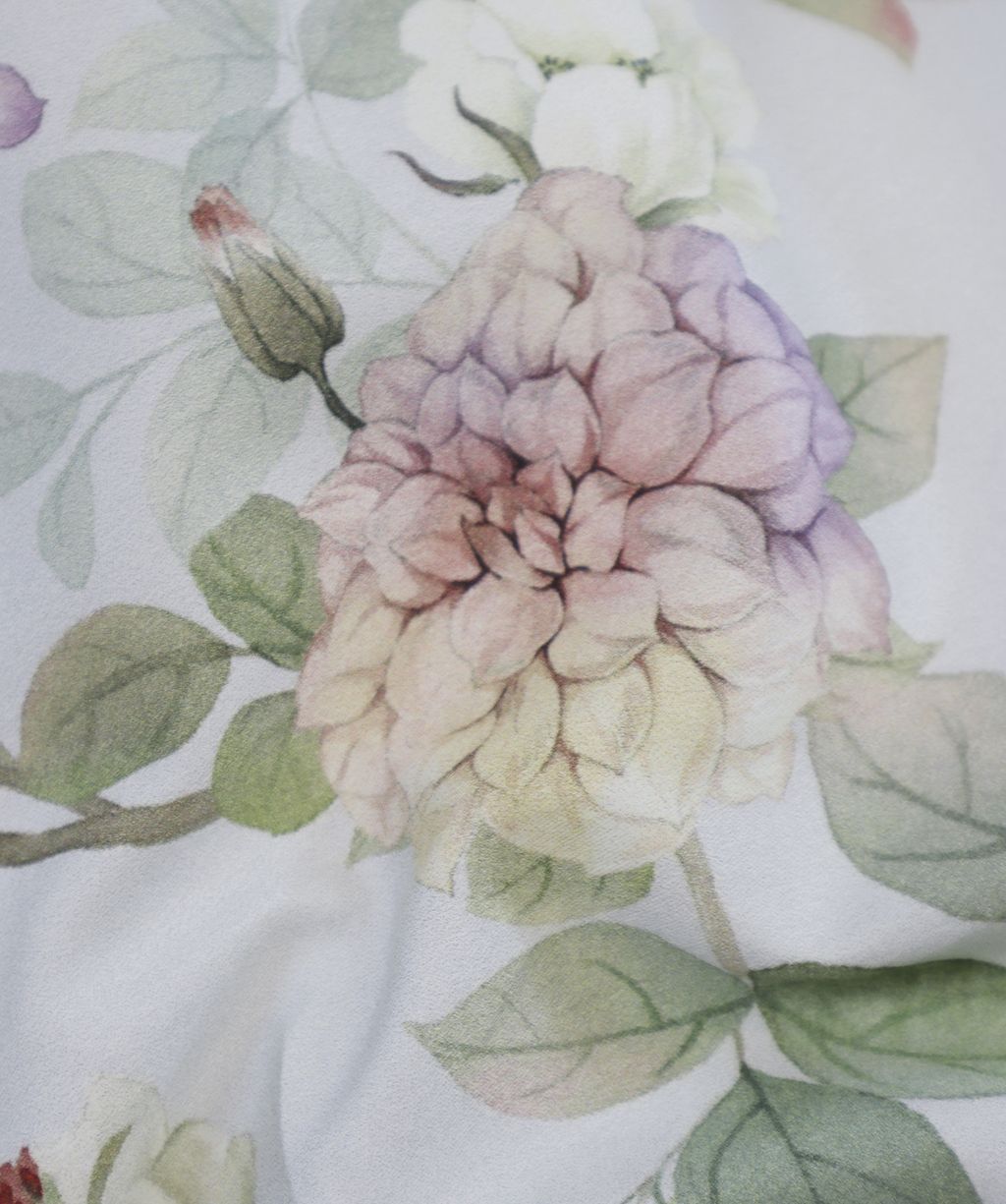 Mako Satin-Bettwäsche Bed Art S Blüten