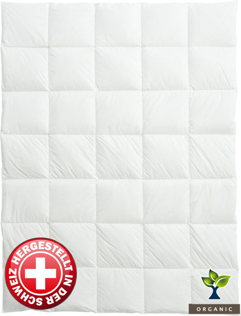 Organic-Coose-Medium_offen Daunenduvet ORGANIC GOOSE Medium von billerbeck
