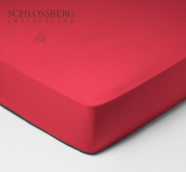 Schlossberg_Fixleintuch_Spannbettlaken_Jersey-Royal_Cerise_rot_15-30cm_doppelbett_einzelbett-1 Fixleintuch Jersey Royal Fix in feurigem Kirschrot
