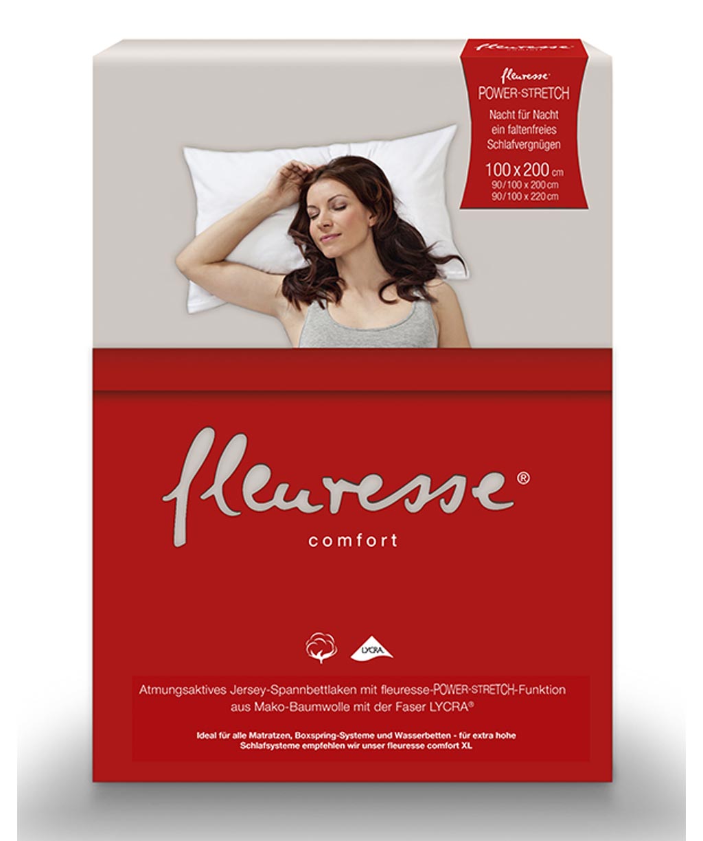 Fitted Sheet Jersey Comfort Porcelain Fitted Sheet Jersey Comfort Porcelain