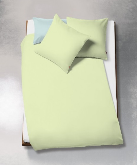 908200-152 Satin-Bettwäsche TopLine UNI Pistazie