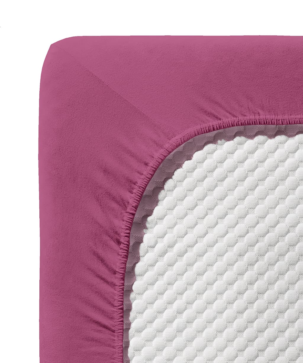 Comfort XL-Fixleintuch Jersey Himbeere