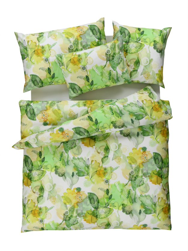 10-250-03-Lara-grun-Bettwasche Tamara R Emotion Bettwäsche Lara in grün