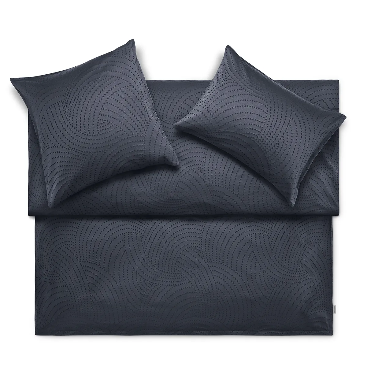 YAEL Jaquard-Bettwäsche in bleu
