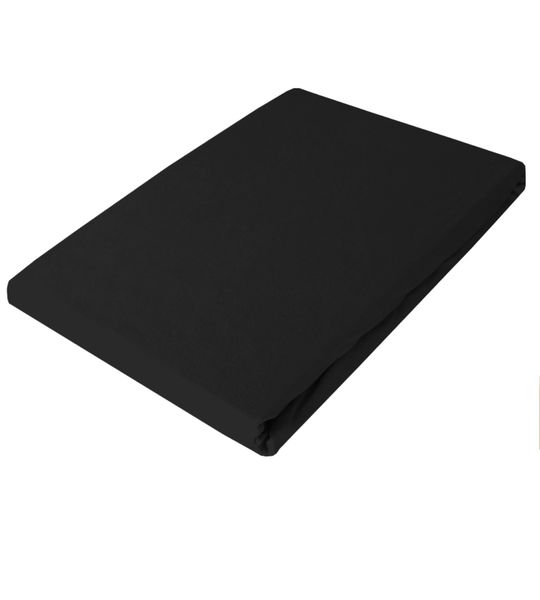 21001-700-schwarz Oberleintuch LivingHome in Schwarz