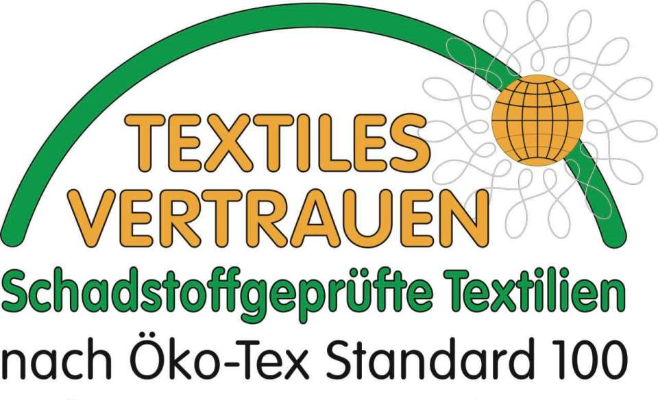 Öko-Tex Standard 100 zertifiziert
