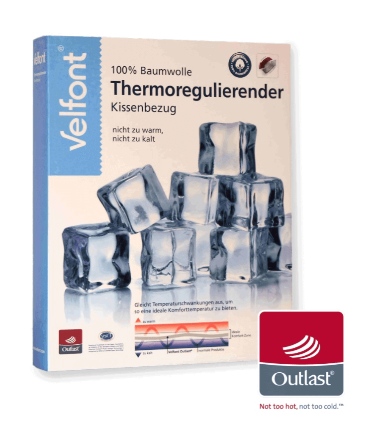 velfont_outlast_box1 Thermo-Kissenbezug Velfont