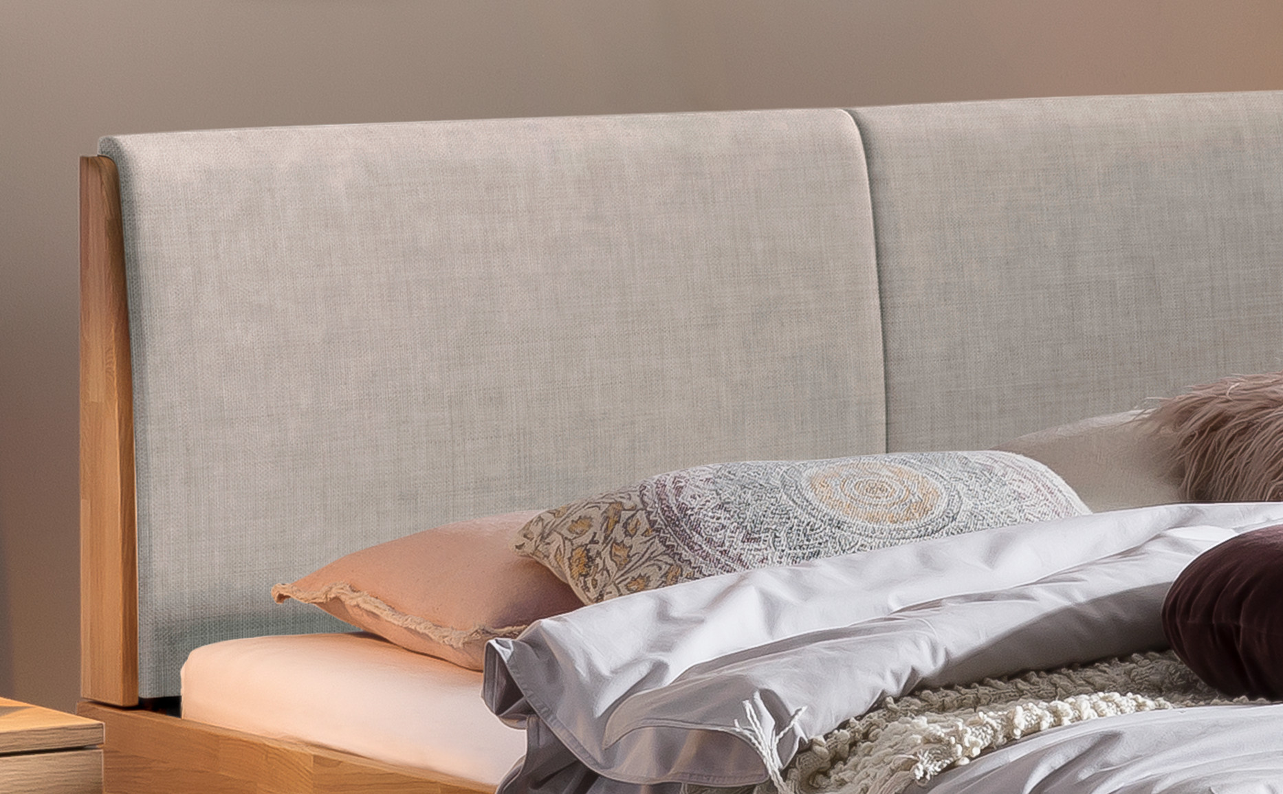 Bett Simone Eiche bianco Pepe Bett Simone Eiche bianco Pepe