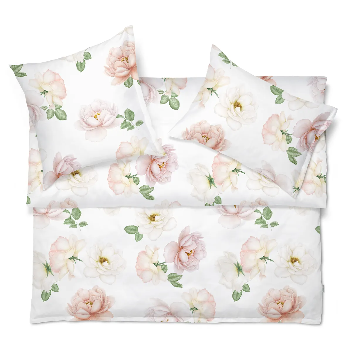 Bettwäsche Rose – Elegante Rosen in zarter Farbwelt