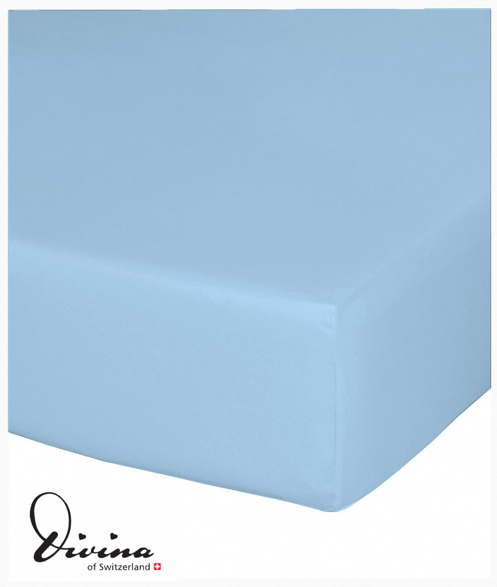 Serail Fixleintuch Bleu 595 von Divina
