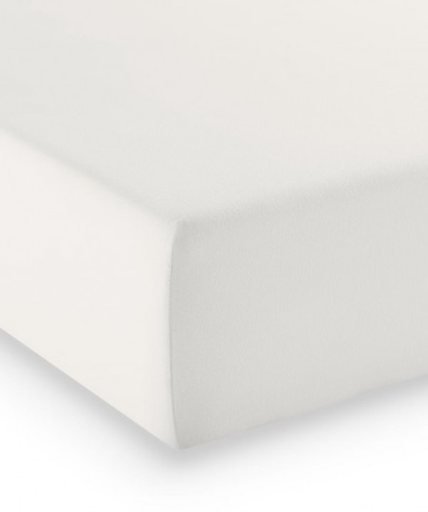 Q4000_20 Fixleintuch Comfort-Stretch Q4000 PlLUS Ecru