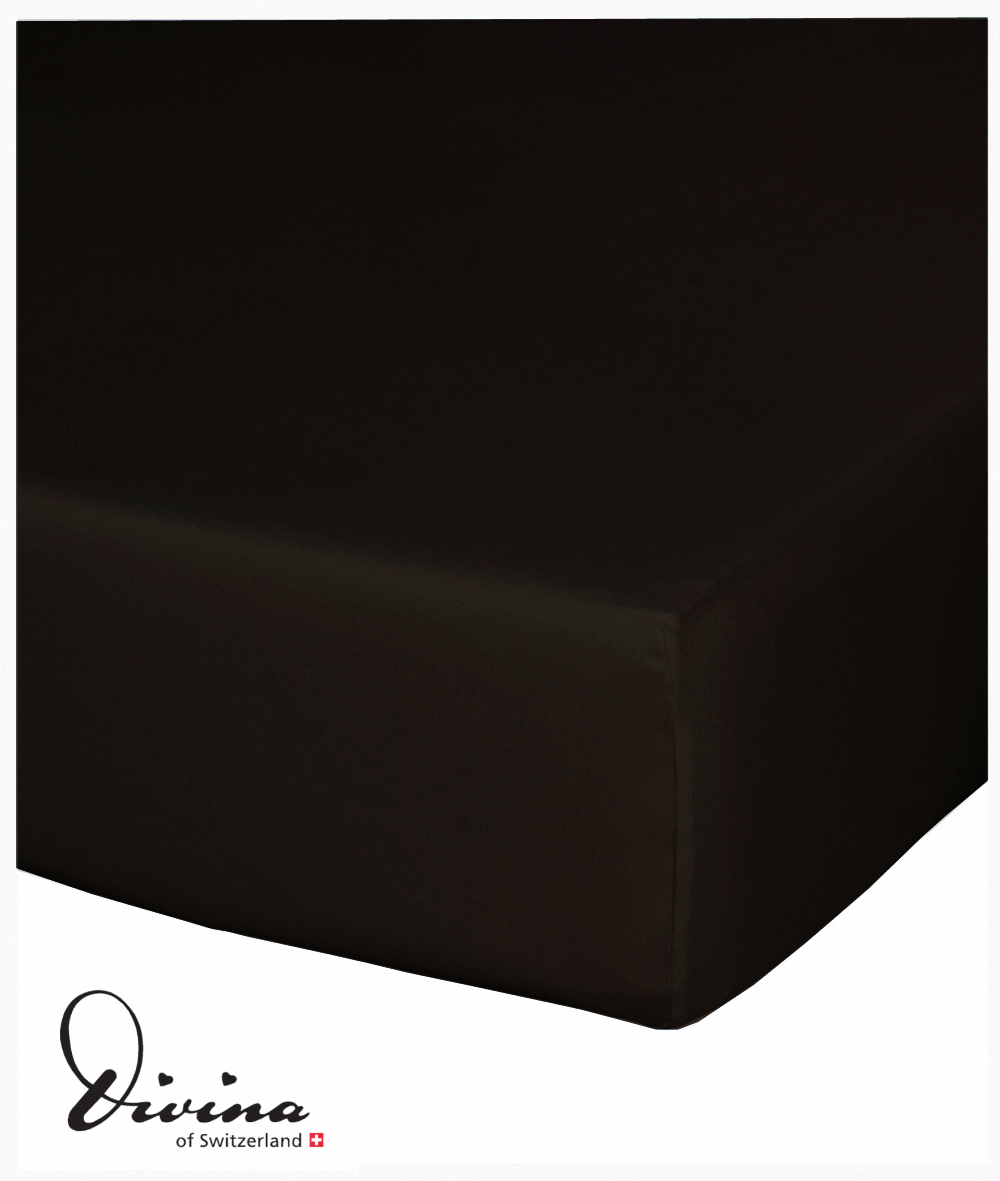 Serail-noir-575 Serail Fixleintuch Noir 575 von Divina