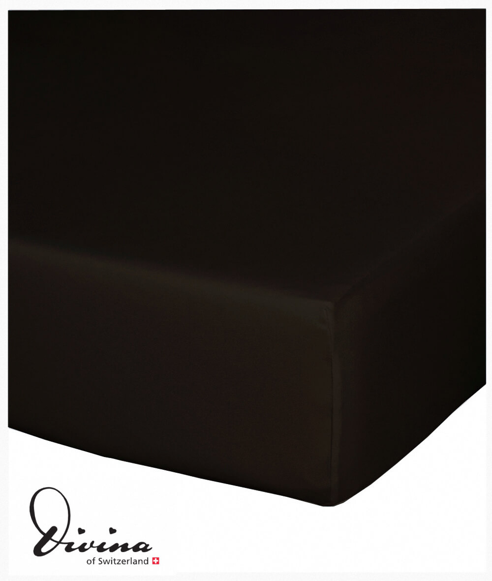 Serail Fixleintuch Noir 575 von Divina