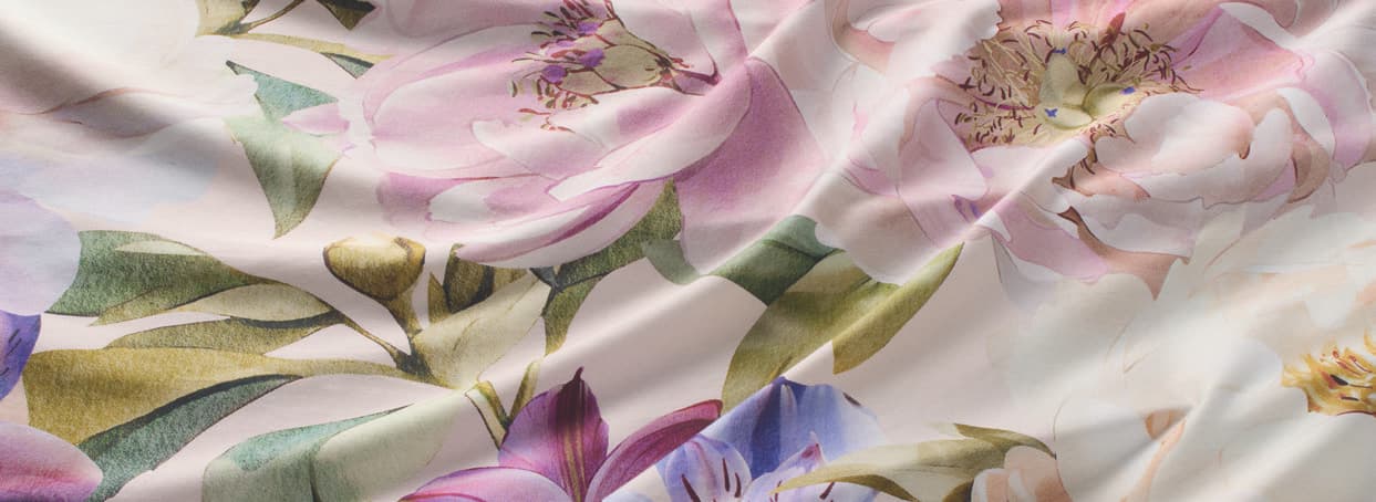 Bed Art S Mako-Satin Bettwäsche – Rosenblüten